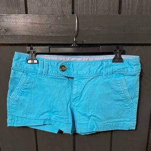 Blue shorts